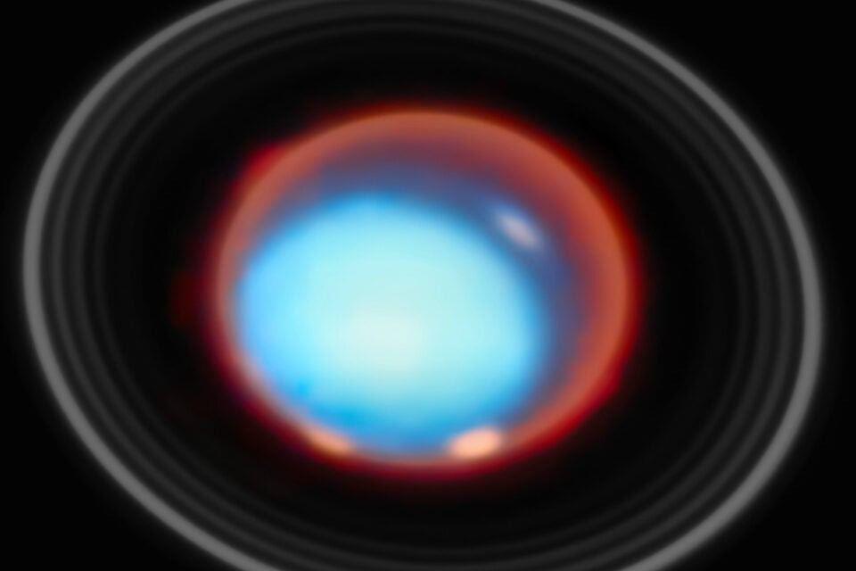Webb Observes Uranus Auroras Stranger Than Expected