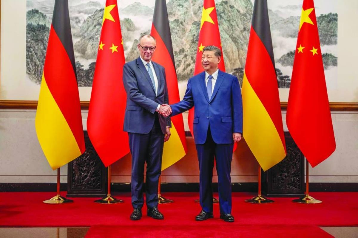 Germany's Merz Meets Xi, Seeking Closer Ties