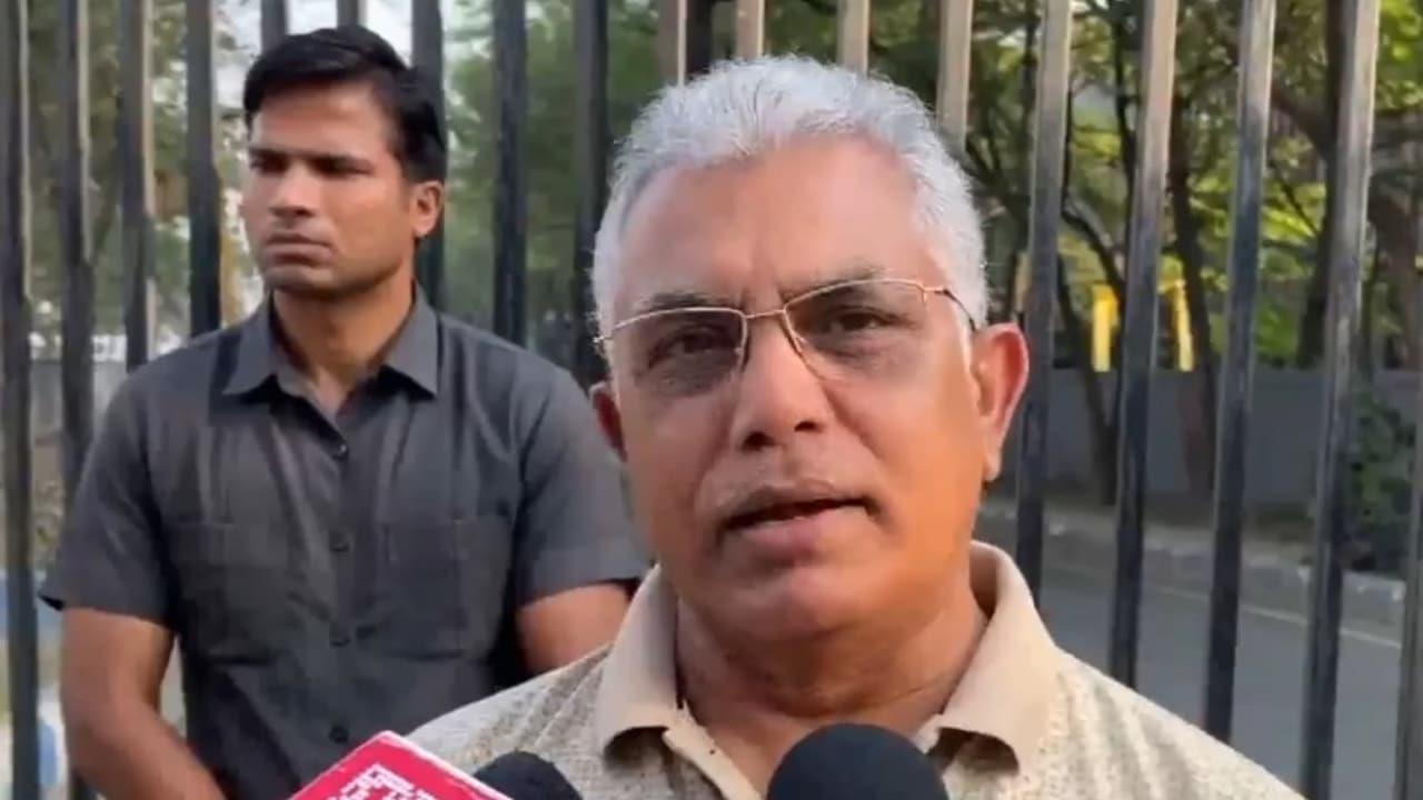 Dilip Ghosh Warns Of Economic Decline, Rising Oil Prices Amid ME War