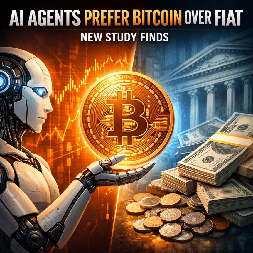 AI Agents Prefer Bitcoin Over Fiat, New Study Finds
