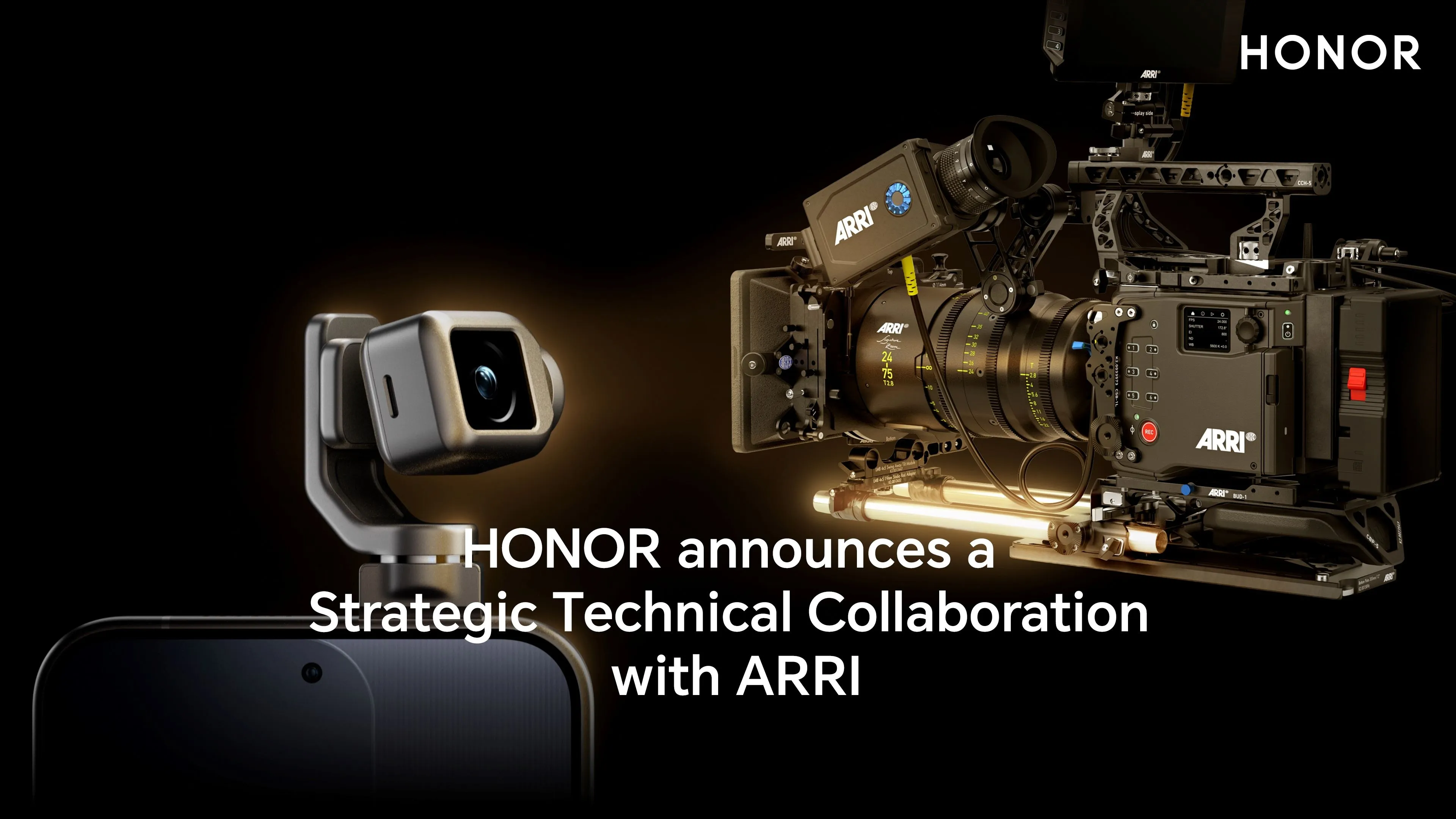 HONOR And ARRI Announce Strategic Technical Collaboration To Bring ARRI Image Science Into Next-Generation Consumer Devices