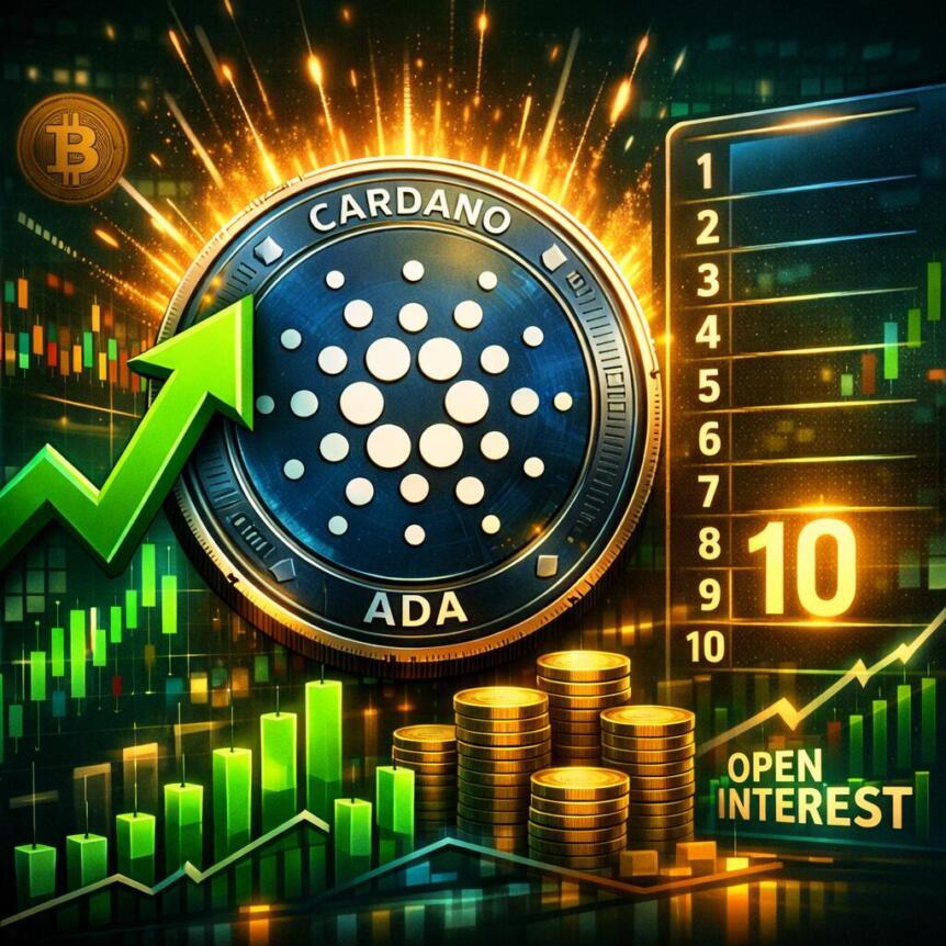 تستعيد Cardano المراكز العشرة الأولى في مجال العملات المشفرة مع ارتفاع ADA وزيادة الاهتمام المفتوح