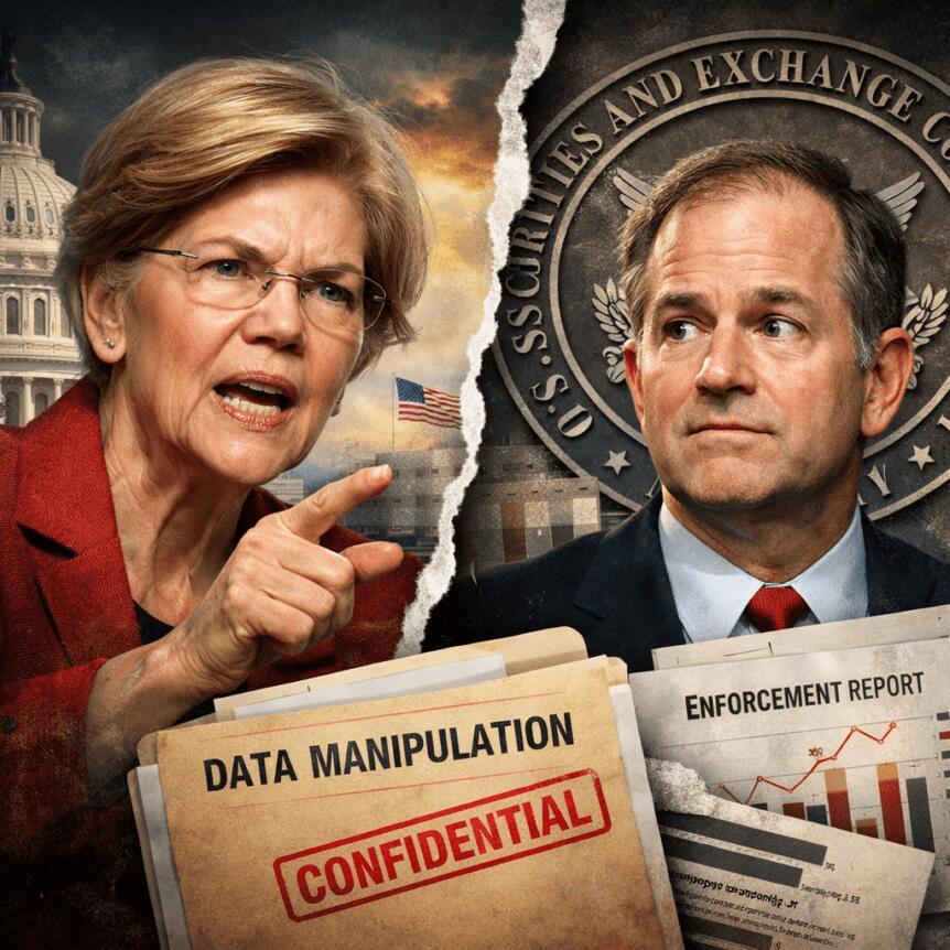 Warren: Atkins de la SEC probablemente engañó al Congreso sobre los datos de aplicación de la ley