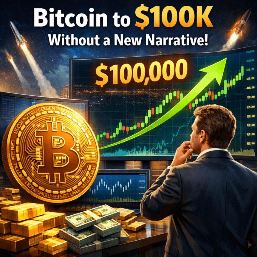 Analyst: Bitcoin Can Reclaim $100K Without A New Narrative