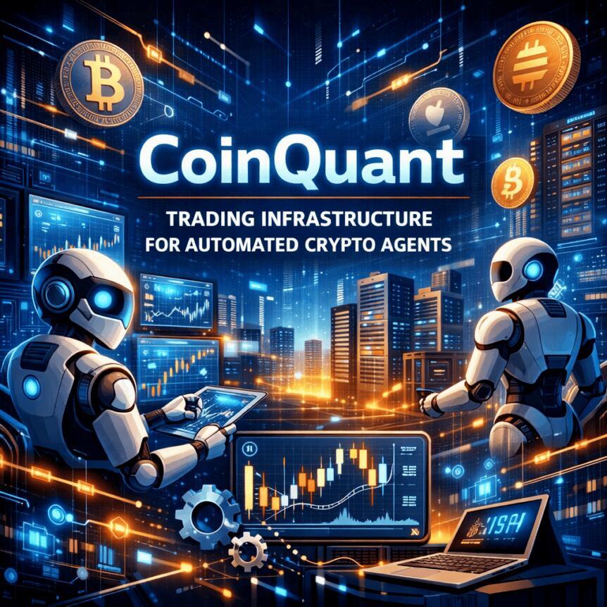 Coinquant presenta infraestructura comercial para agentes criptográficos automatizados