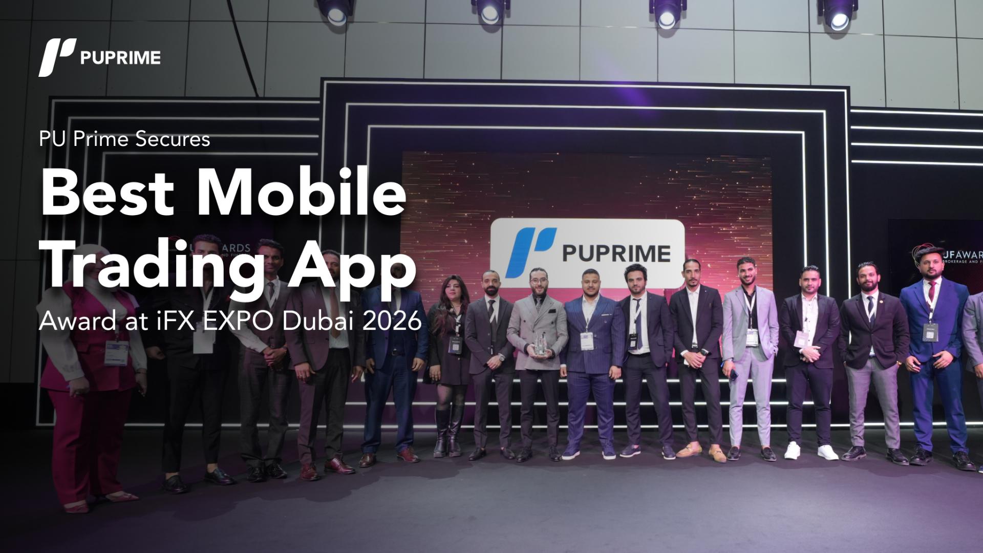 PU Prime obtiene el premio a la "Mejor aplicación de comercio móvil" en iFX EXPO Dubai 2026