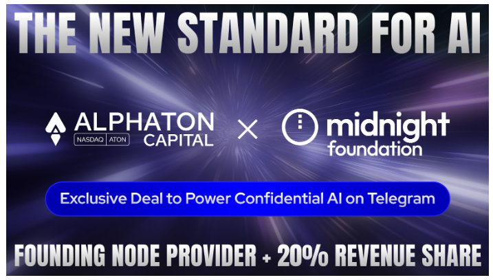 AlphaTON Capital Signs Definitive Agreement to Launch First Fully Privacy-Preserving AI Agents to Telegram’s Billion Users