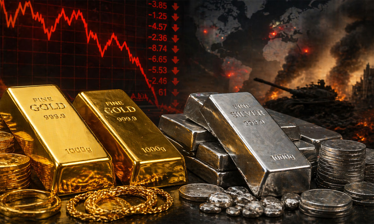 Gold, Silver Rates Decline as US-Iran Talks Uncertainty Impacts Market