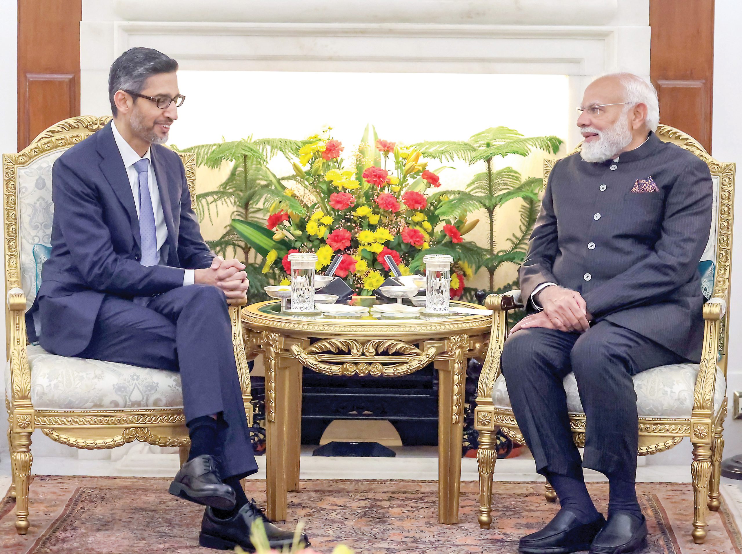 الهند تسير على الطريق الصحيح لإنتاج أبطال عالميين في مجال الذكاء الاصطناعي: بيتشاي