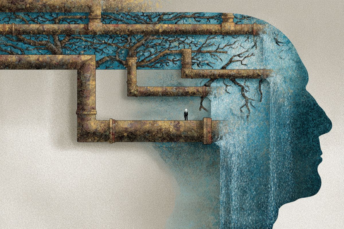 Brain’s Clogged Pipes: A Surprising New Link to Hallucinations