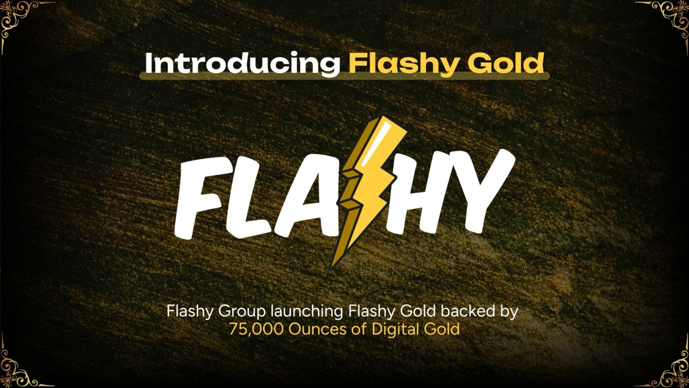Flashy Group Launches Flashy Gold With $35 Million in Real World Asset-Backed Digital Gold TVL