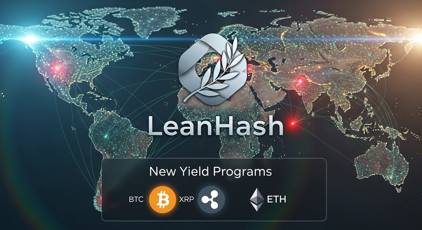 Despite geopolitical tensions, LeanHash is offering new yield programs for BTC, XRP, and ETH holders