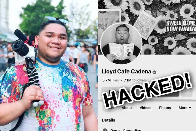 Family of Lloyd Cadena asks public to report his hacked Facebook page
