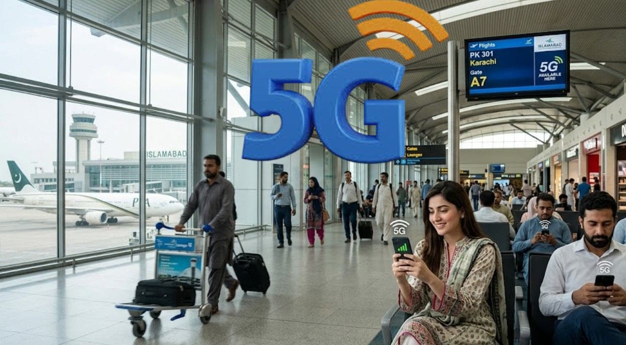 Islamabad Airport First in Pakistan to offer 5G Services