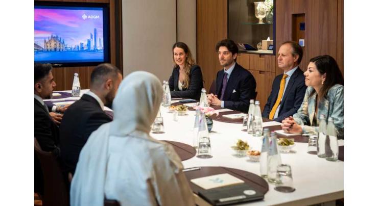 Abu Dhabi fortalece el compromiso financiero estratégico con Italia