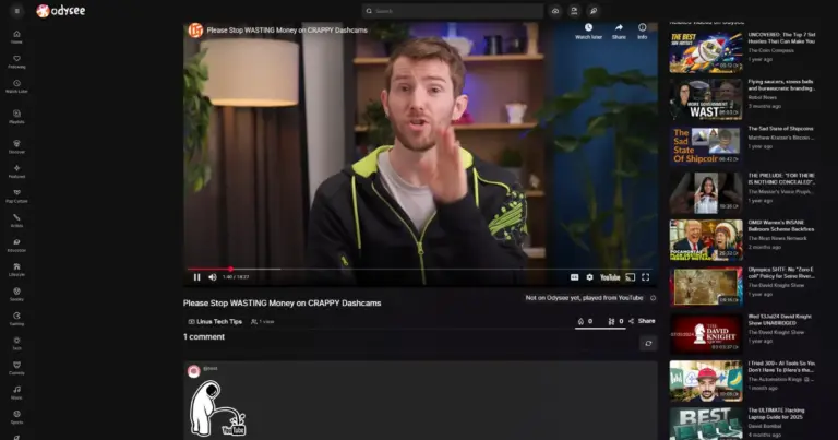 سيتيح لك تطبيق Odysee البديل الخالي من الإعلانات على YouTube مشاهدة أي فيديو على YouTube قريبًا
