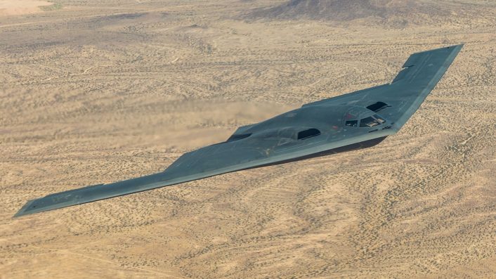 B-2 Spirit Flies with Adaptable Communications Suite 4.0