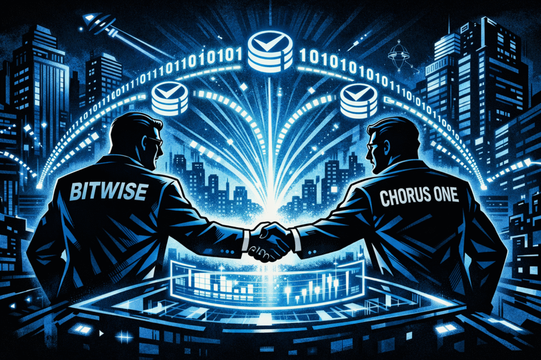 Bitwise Acquires Chorus One to Expand Institutional Staking Services