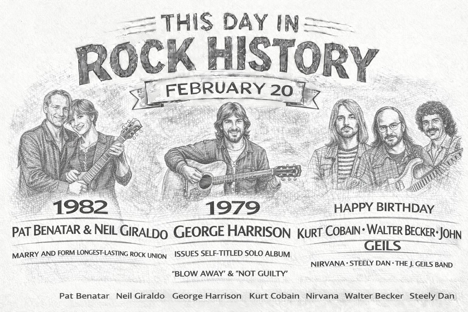 ESTE DÍA EN LA HISTORIA DEL ROCK – 20 DE FEBRERO – NEWHD Radio
