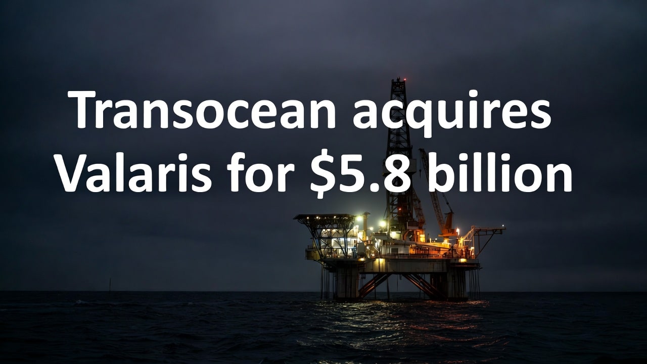 Valaris Stock Soars on $5.8B Transocean Acquisition – Raging Bull