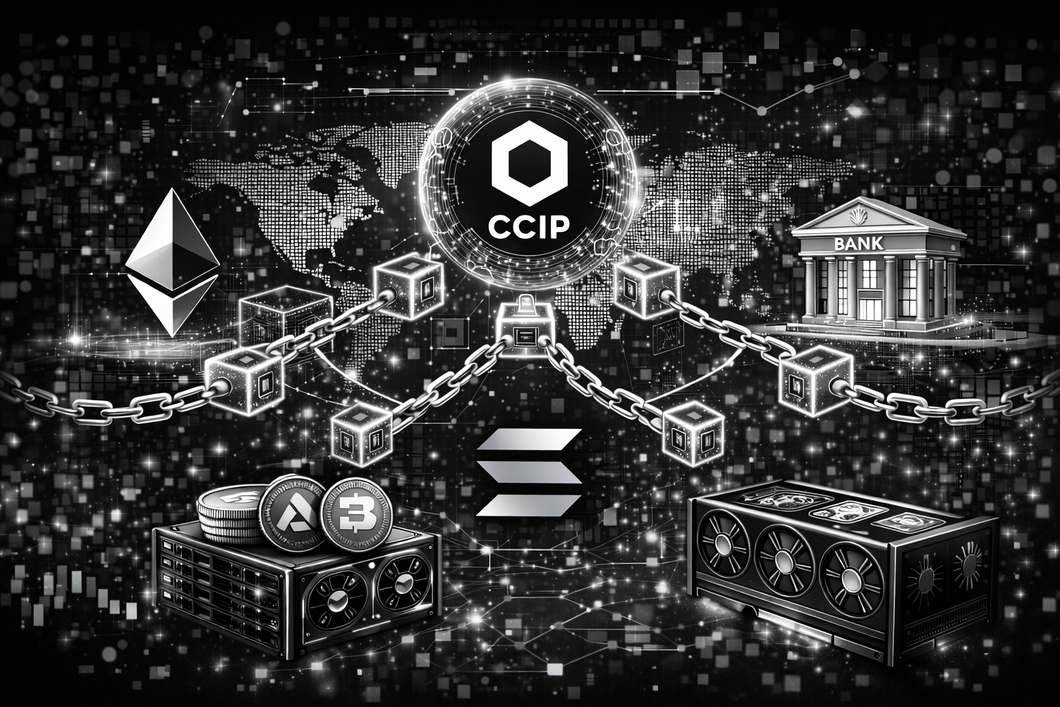 How Chainlink CCIP Connects Ethereum, Solana, and Private Bank...
