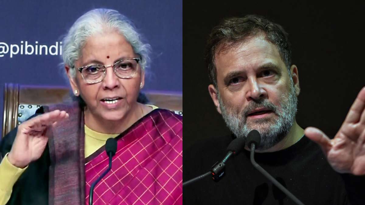 'Give me the facts on which you're basing your argument': Sitharaman counters Rahul's Budget jibe
