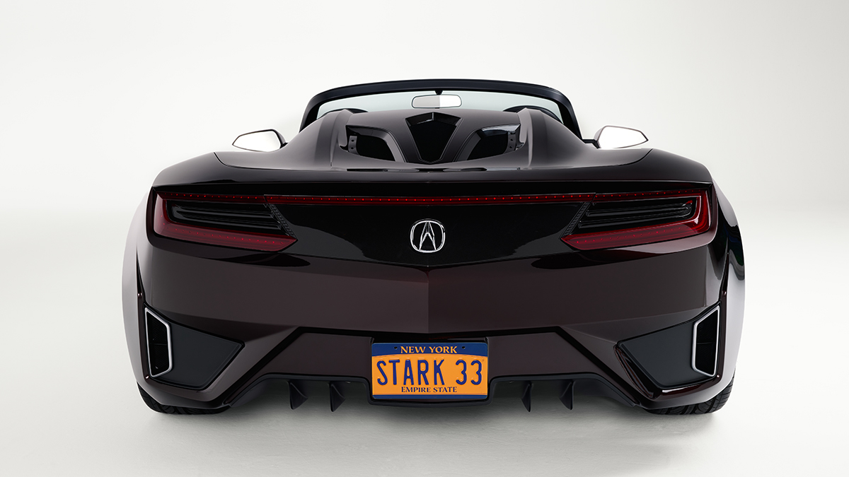 Tony Stark’s One-Off Acura NSX Roadster in Photos