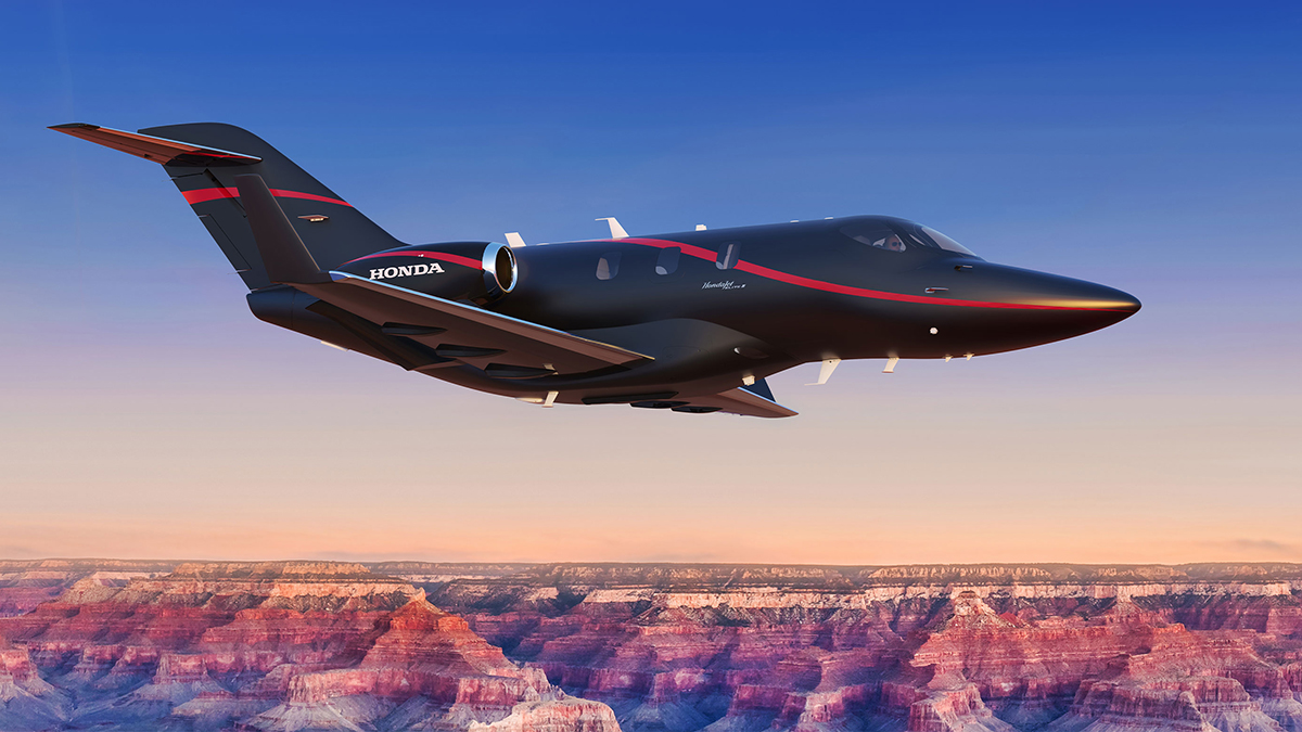 يمكن لطائرة الأعمال هونداجيت إيليت II الآن الهبوط بنفسها في حالات الطوارئ.