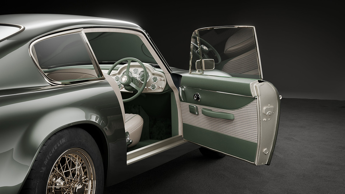 El magnífico Restmod de primera edición del Aston Martin DB6 de Lunaz en fotos