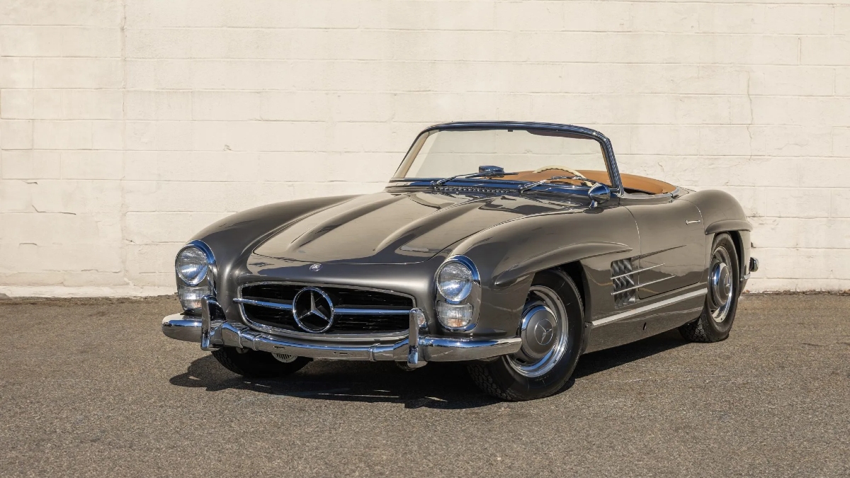 El impresionante Mercedes-Benz 300 SL Roadster de 1960 en fotos