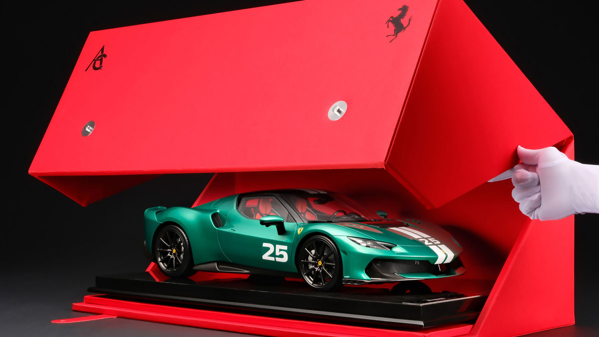 Amalgam’s New Ferrari 296 Speciale Models in Photos