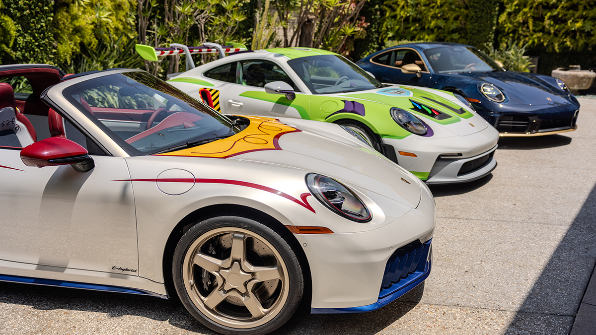 The One-Off ‘Toy Story 5’ Porsche 911s in Photos