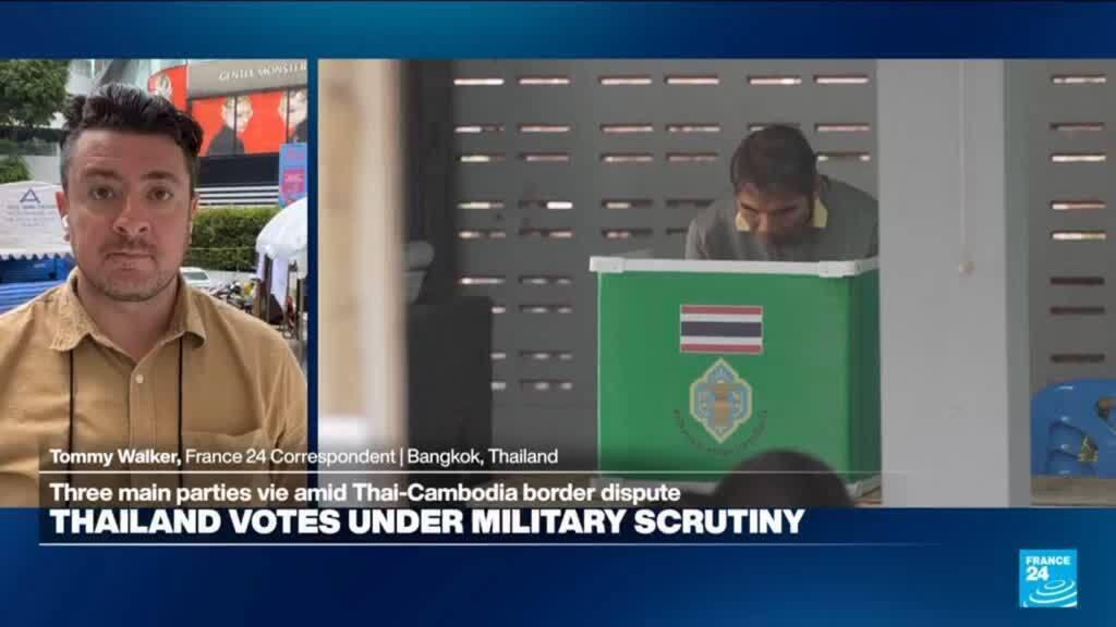 'It's about getting the economy back up and running': Thailand votes in general election