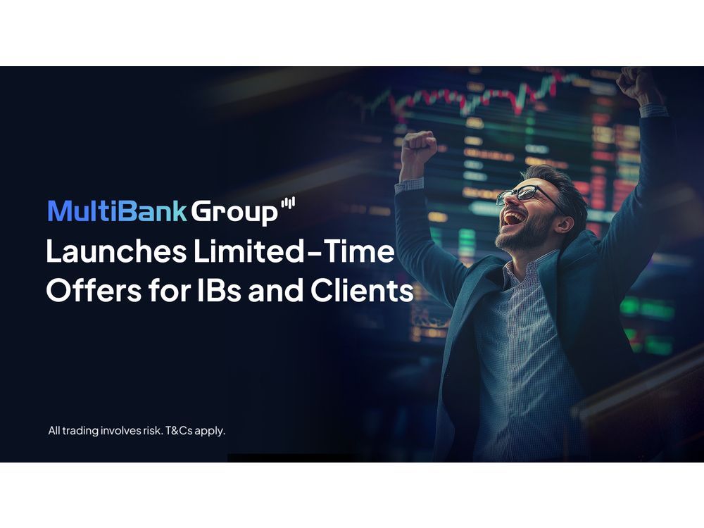 MultiBank Group Launches 50% Rebate Boost for IBs & 25% Deposit Bonus for Clients
