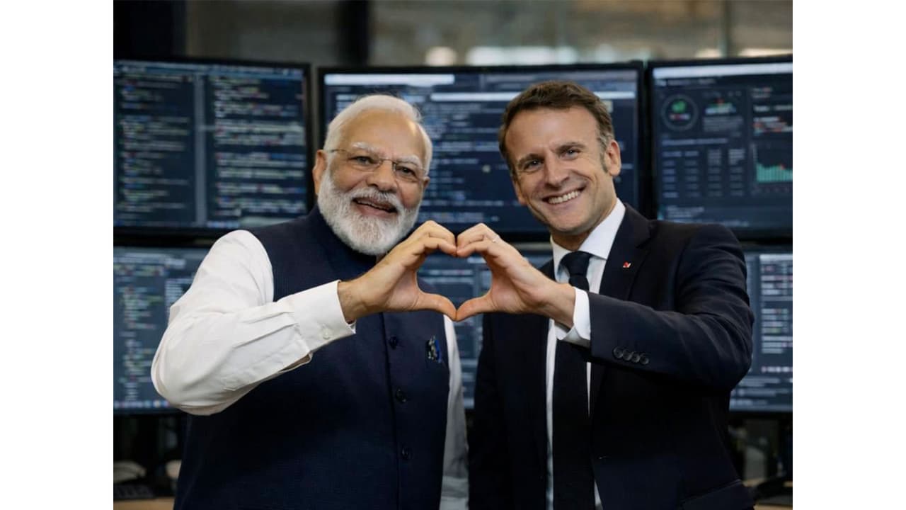 Macron's AI Post with Modi Signals Excitement for AI Impact Summit