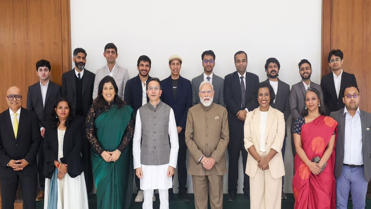 India AI Summit 2026: PM Modi meets 16 startup CEOs, world leaders