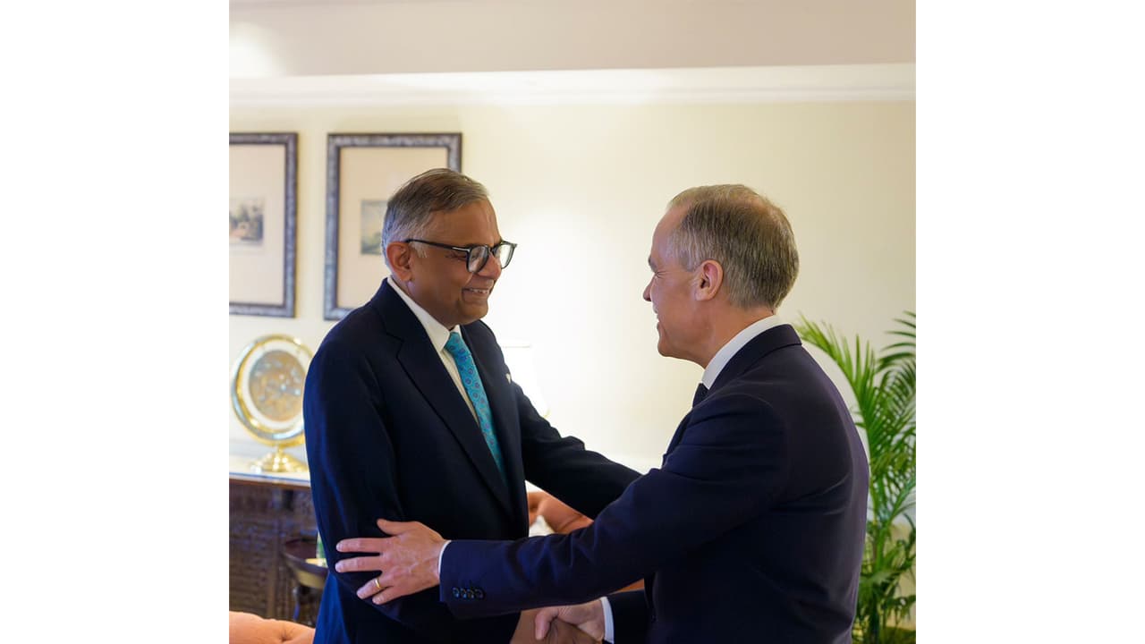 Canadian PM Mark Carney, Tata chief discuss tech, AI partnership