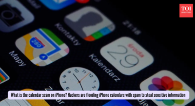 What is the calendar scam on iPhone? Hackers are flooding iPhone calendars with spam to steal sensitive information