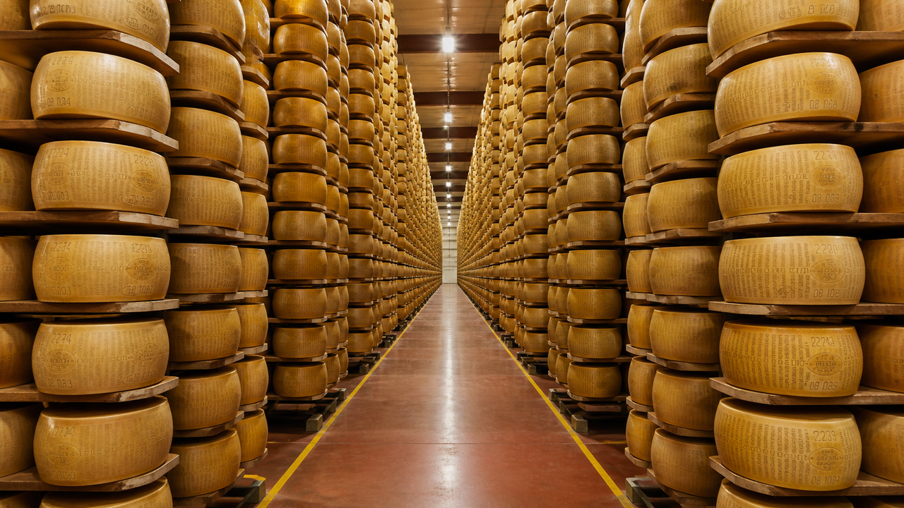 La bóveda de Parmigiano: cómo los "bancos de queso" de Italia impulsan una industria de 4.000 millones de euros