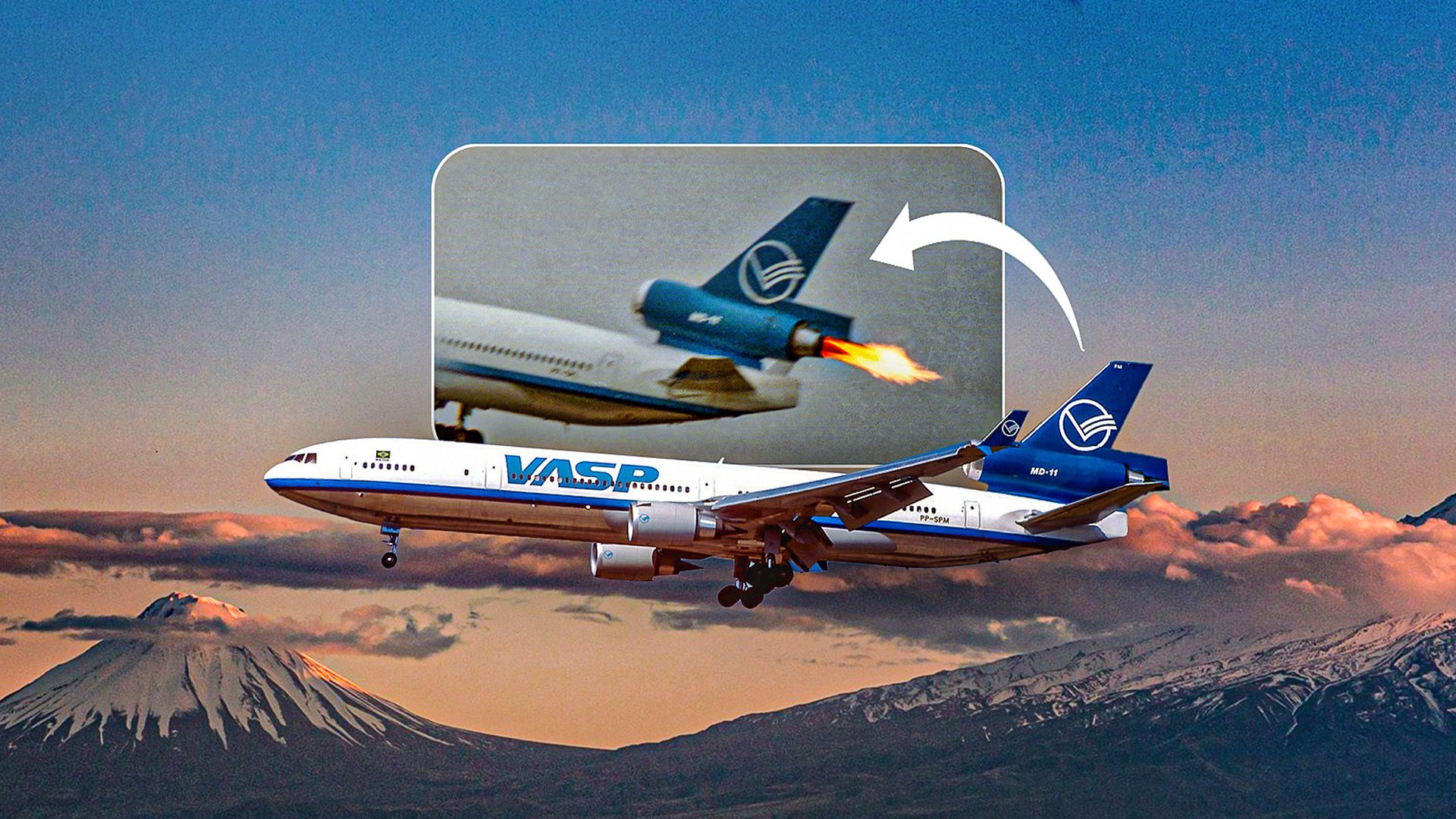 هل صحيح أن المحرك الخلفي لطائرة ماكدونيل دوغلاس MD-11 يجعل الطيران صعبًا؟