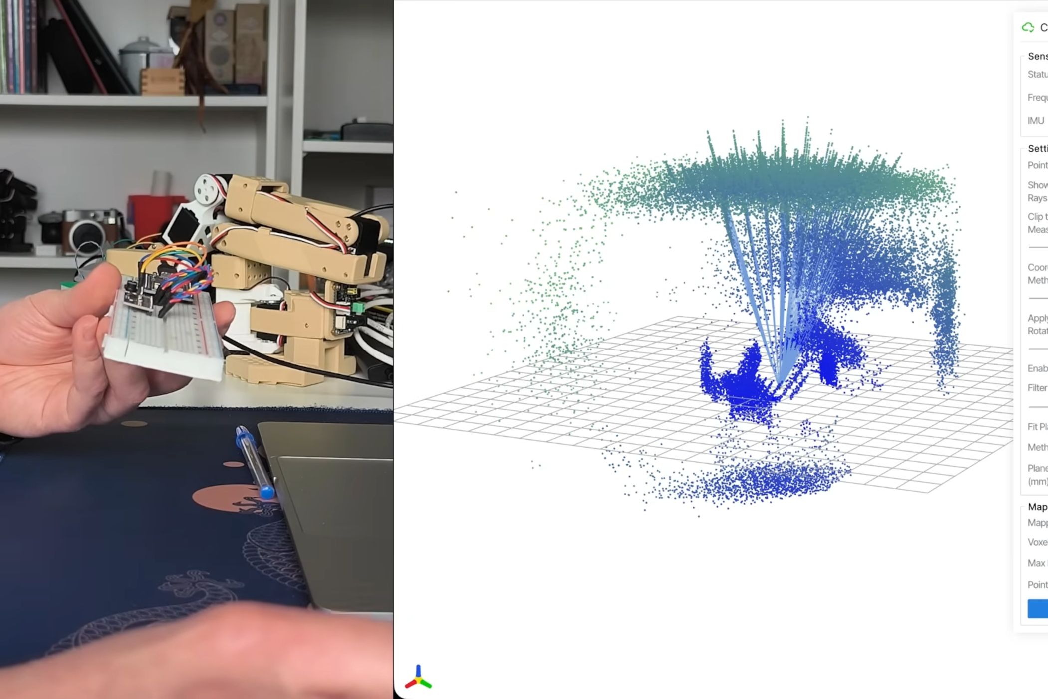Usted también puede hacer este mapeador de habitaciones ESP32 de $ 30 en casa