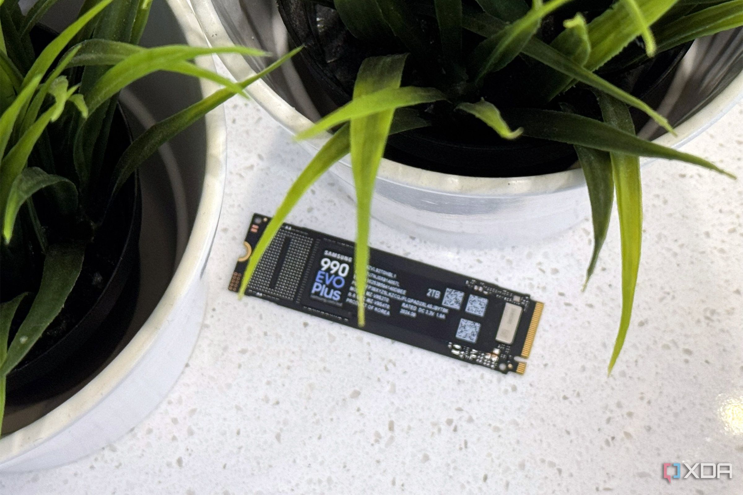 Your SSD is thermal throttling and you never notice