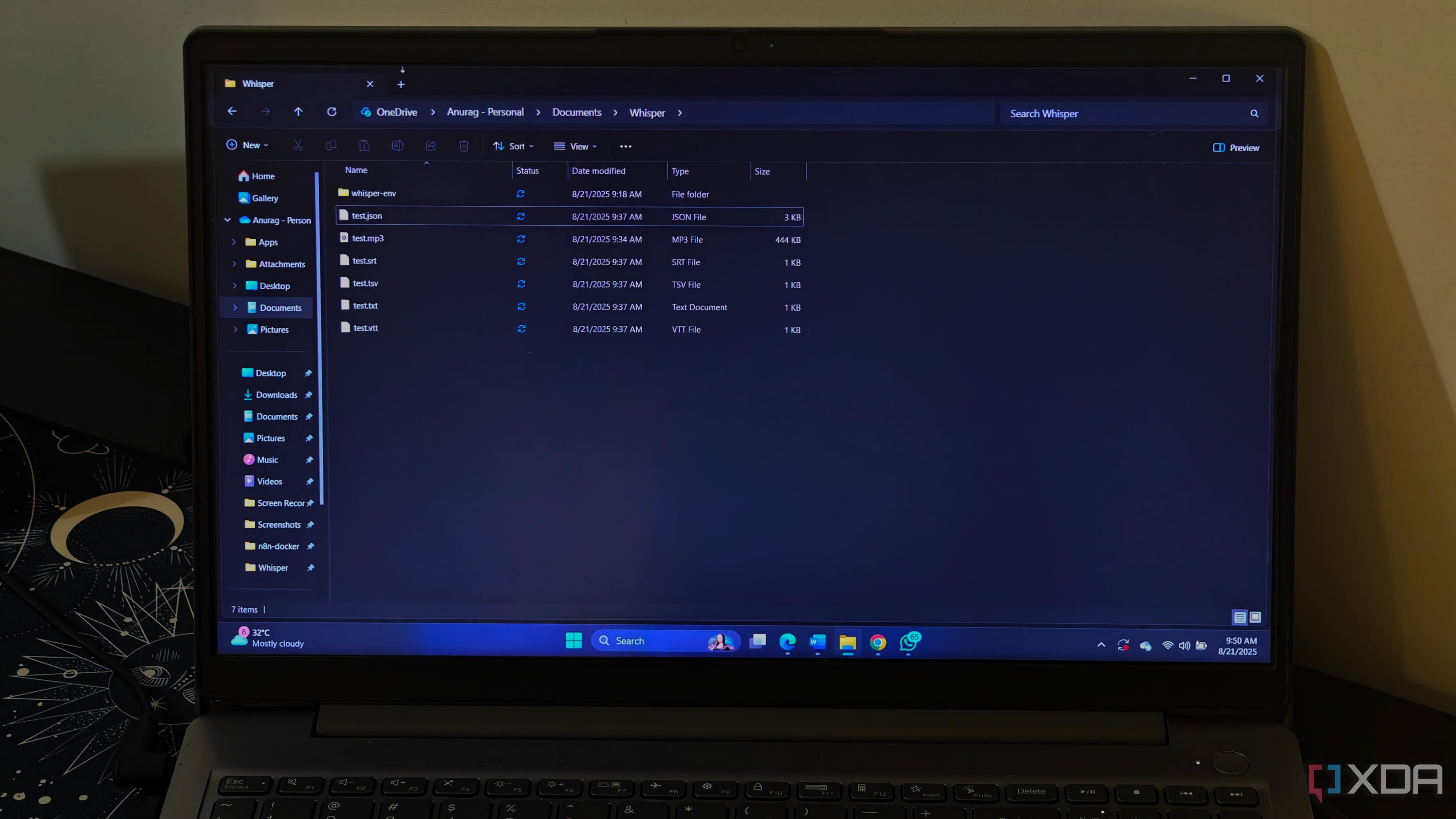 Whisper transcribes my voice notes faster than I can type, and it runs entirely offline