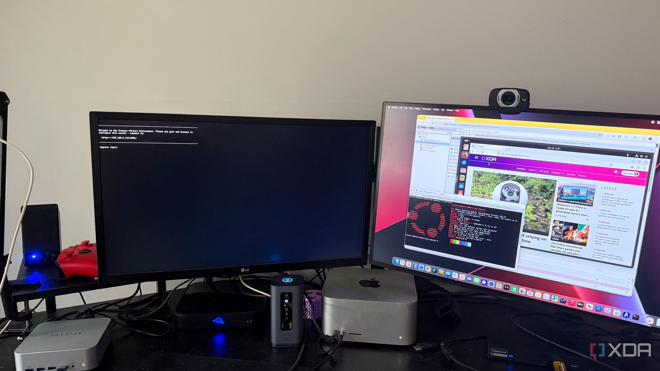 "تشغيل 9 حاويات Docker على مدار الساعة طوال أيام الأسبوع على جهاز الكمبيوتر الصغير الخاص بي بتكلفة 100 دولار."