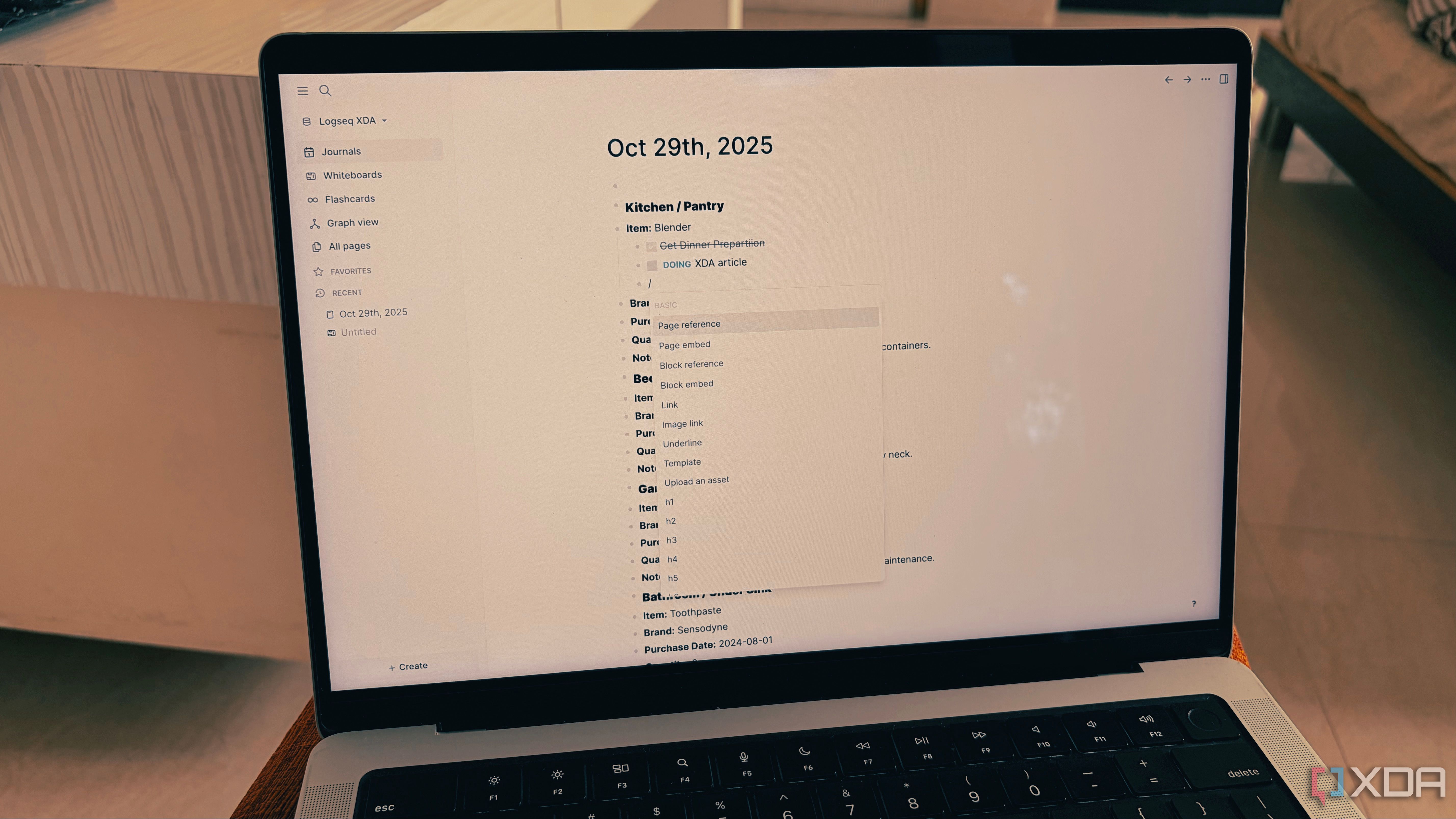 استبدل تطبيق Logseq ثلاثة تطبيقات إنتاجية بمجرد أن توقفت عن محاولة تنظيمه.