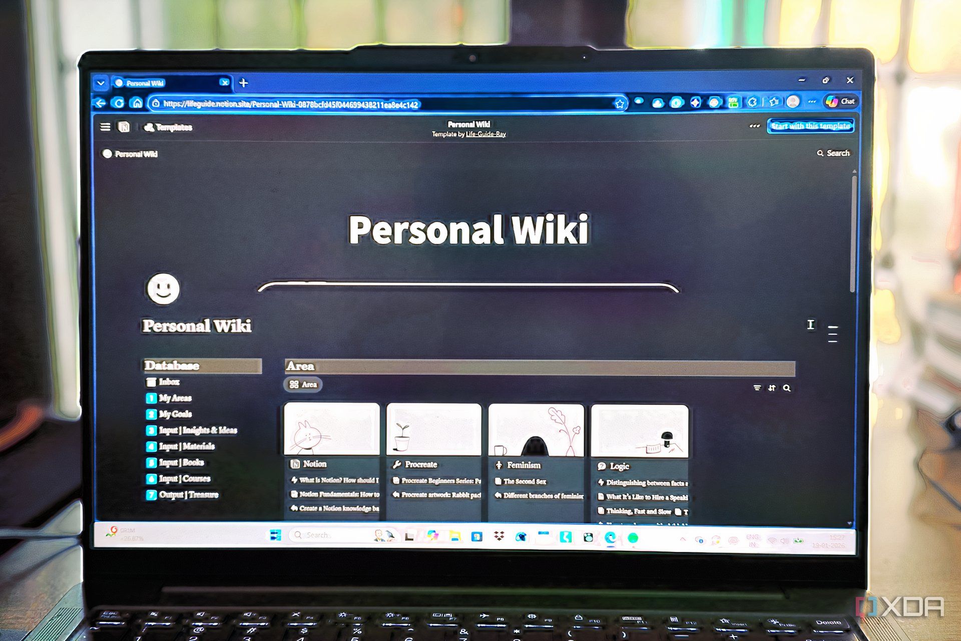 Using a wiki for personal notes is overkill