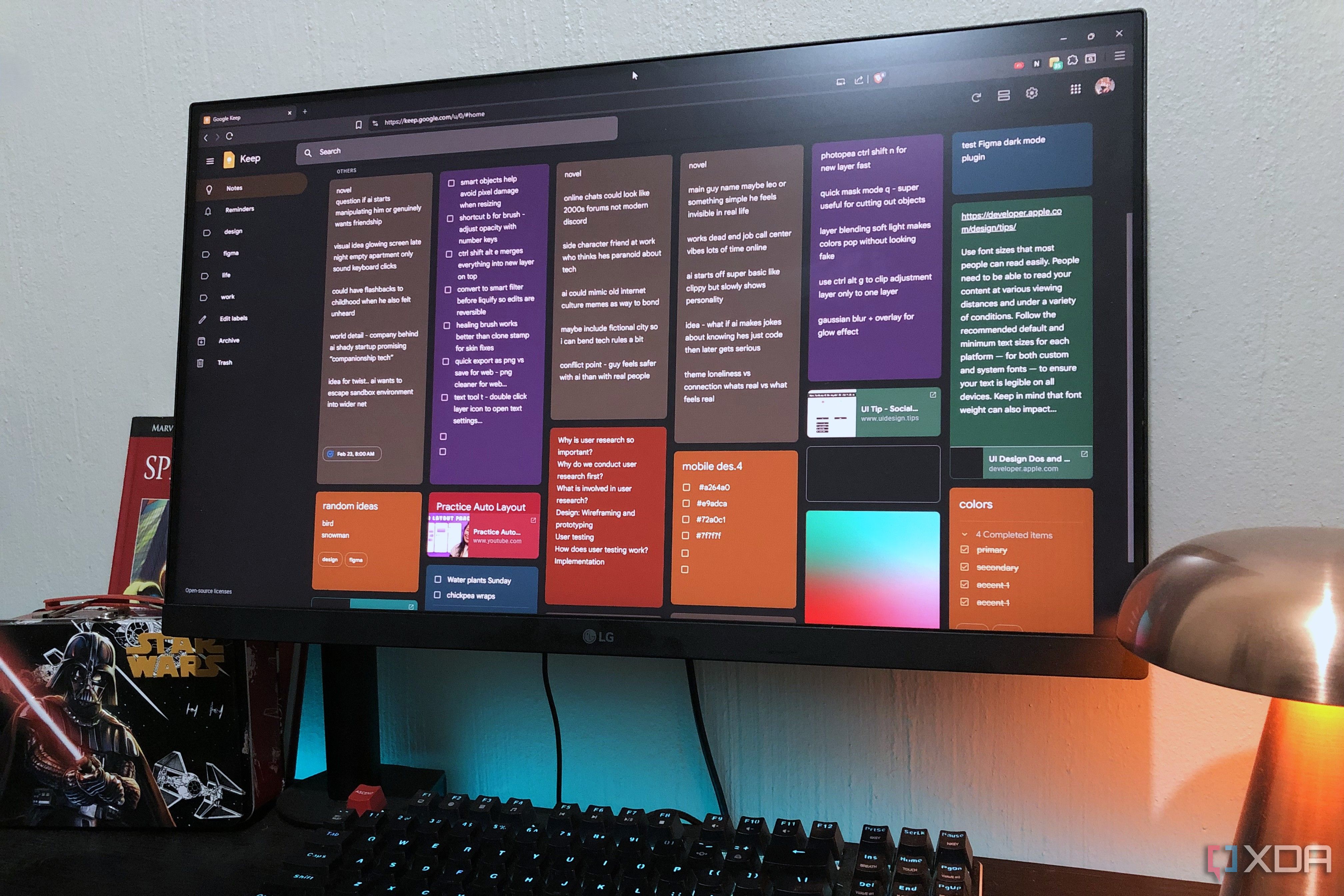 I've tried dozens of productivity apps, but I always come back to Google Keep