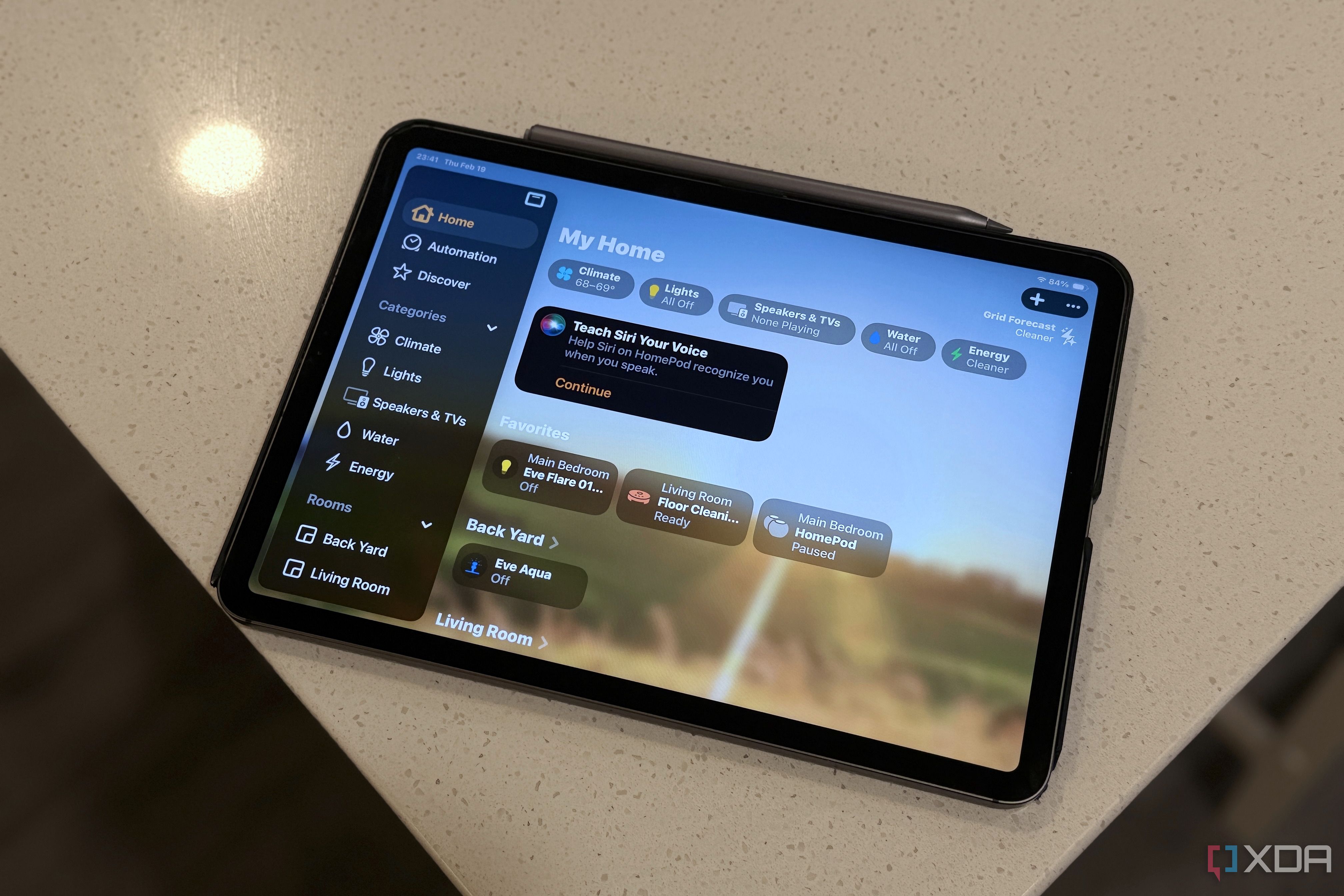 Apple acaba de eliminar la antigua arquitectura de HomeKit y el centro inteligente de su iPad está listo