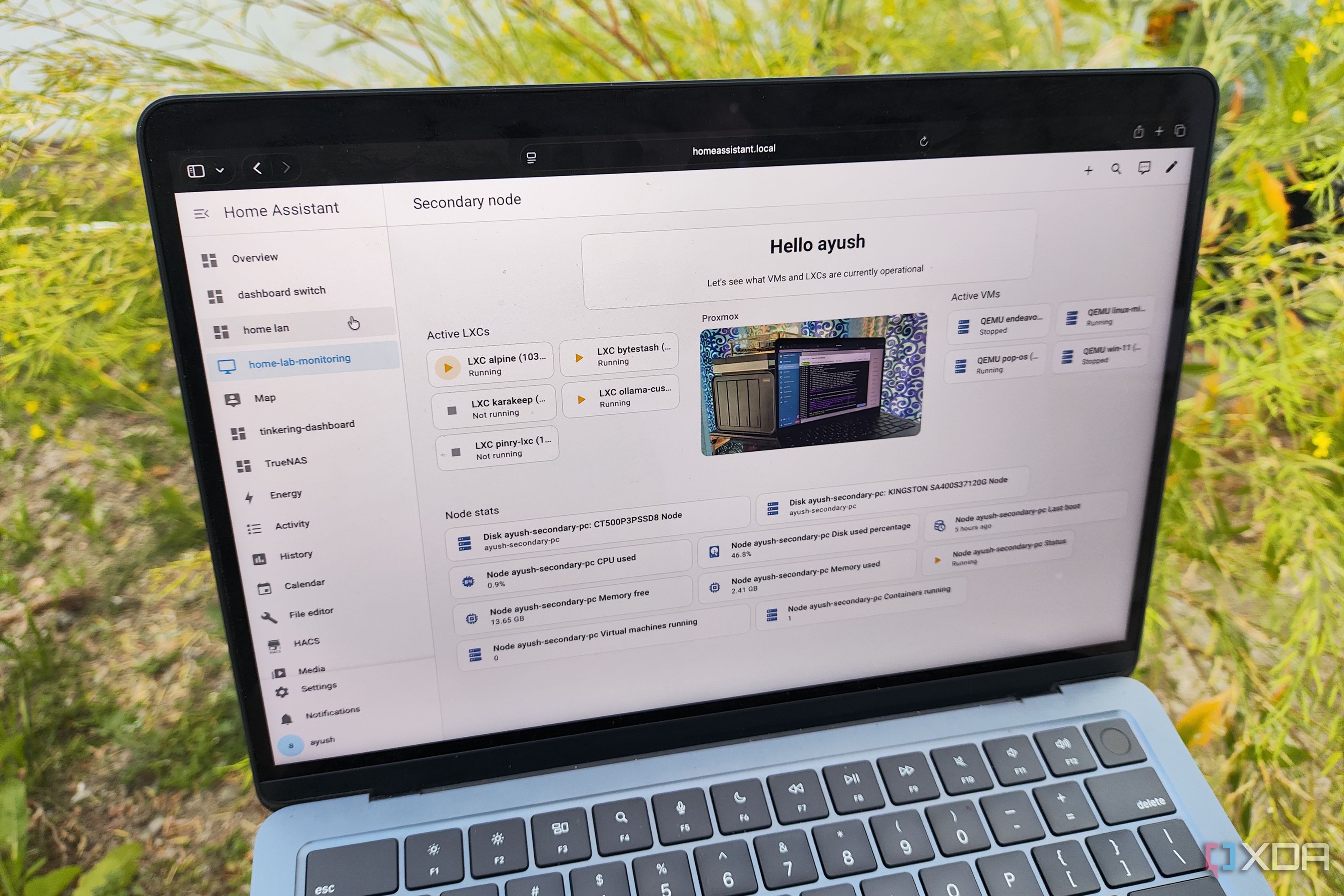 يمكن لتكامل Home Assistant هذا مراقبة (وأتمتة) خادم Proxmox الخاص بك
