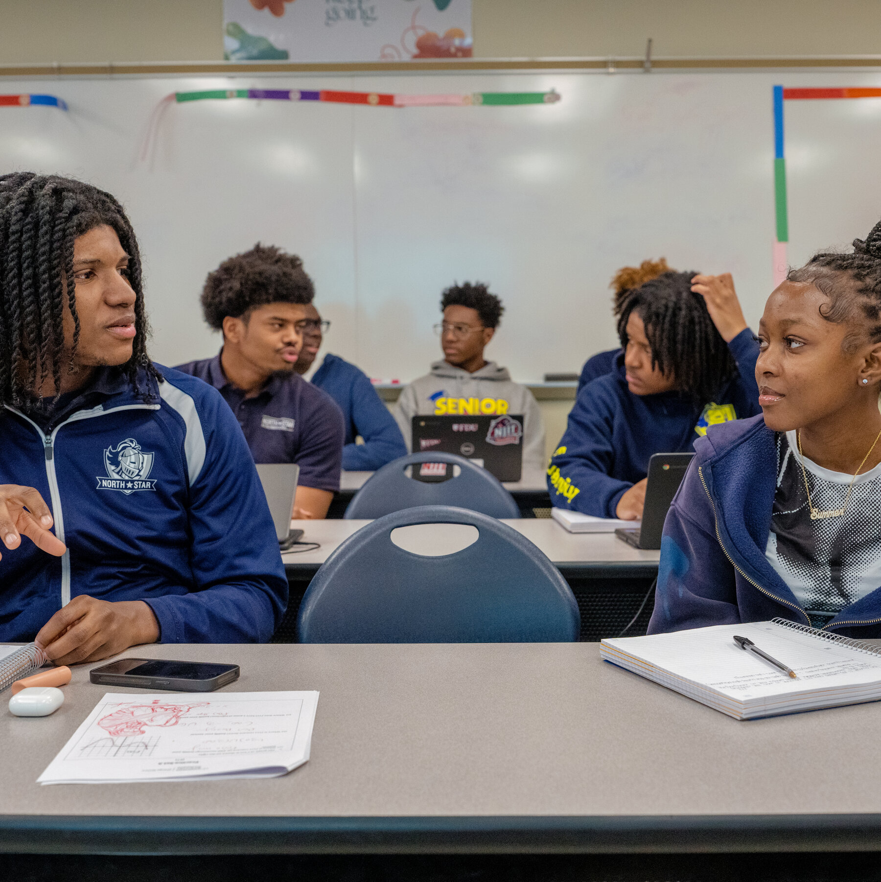 'AI. La alfabetización es la nueva educación vial en esta escuela de Newark